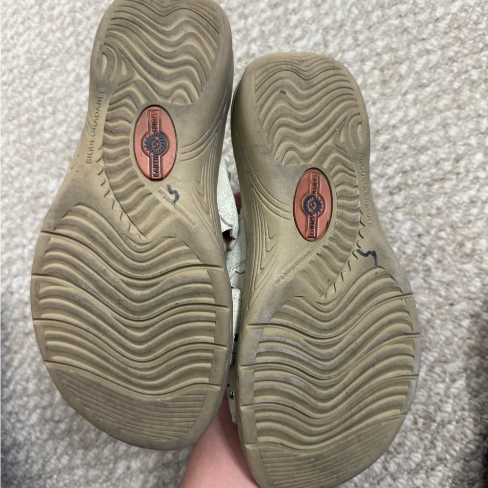Earth Spirit Womens Opal Suede Slingback Sandals Size 6 leather - Picture 5 of 8